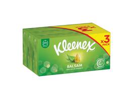 KLEENEX Mouchoirs cosmétiques Balsam 4 couches, 3 pièces