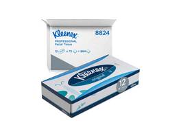 KLEENEX Mouchoirs cosmétiques Standard 3 couches, 12 pièces