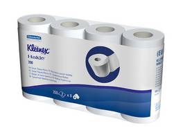 KLEENEX Toilettenpapier weiss 350 Blatt, 2-lagig 8 Rollen