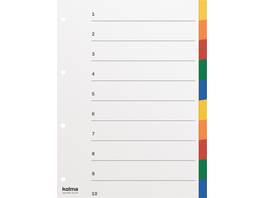 KOLMA Blankoregister Strong 10-teilig