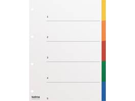 KOLMA Blankoregister Strong 5-teilig