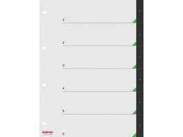 KOLMA Répertoire de chiffres LineaVerde 1 – 6