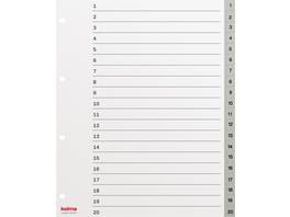 KOLMA Zahlenregister Superstrong XL 1 - 20