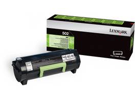 LEXMARK 502 Toner black Std Capacity 1.500 pages return 50F2000