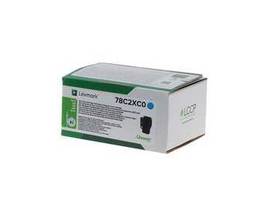 LEXMARK 78C1XC0 return-toner cartridge Cyan extra high yiel 78C2XC0