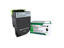 LEXMARK Toner-Modul return schwarz