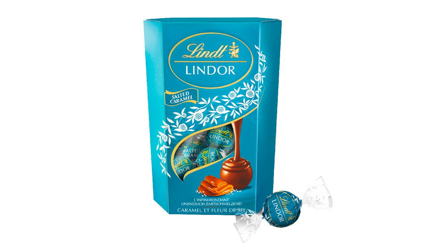 LINDT Lindor Kugeln Salted Caramel Milch 200g