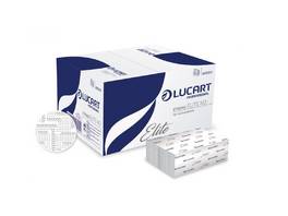 LUCART Essuie-mains en papier Strong Elite M3 pilage M, 3 couches, blanc