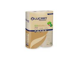 LUCART Papier toilette EcoNatural 6.3, 3 couches, 30 rouleaux
