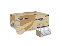 LUCART Papierhandtücher EcoNatural V 2.25 V-Falz, 2-lagig, havanna