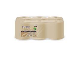 LUCART Papierwischtücher EcoNatural L-One Maxi 2-lagig, 6 Rollen