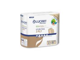 LUCART Rouleaux de ménage EcoNatural 2.3, 3 couches, 24 rouleaux