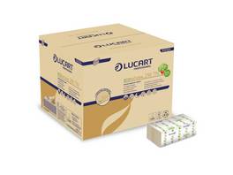 LUCART Serviettes pour distributeur EcoNatural 2 couches 6'000 pièces
