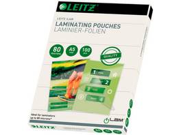 Laminierfolien Leitz 154x216mm, A5, 80my