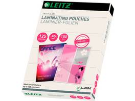 Leitz Laminierfolien 154x216mm, A5, 125my