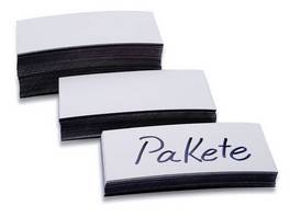 MAGNETOPLAN Magnetetiketten 100 x 30 x 0.6 mm, 100 Stück