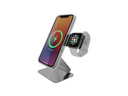 Macally MMAGSTAND2-SS MagSafe & Apple Watch stand