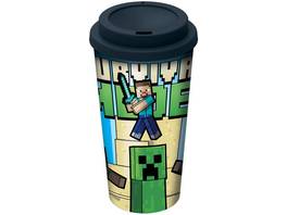 Minecraft mode survie Mug de voyage [520ml]