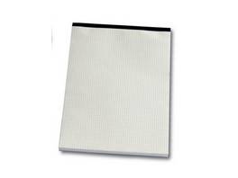 NEUTRE Bloc-notes quadrillés A4