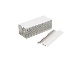 OECO-SWISS Essuie-mains en papier pliage C, 1 couche, blanchâtre