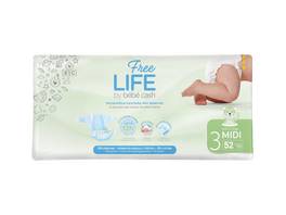 ONTEX Couches bébé BBCash Freelife midi 4 - 9 kg, 52 pièces
