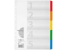 PAGNA Blankoregister 5-teilig