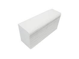 PAPERBLU Essuie-mains en papier pliage Z, 2 couches, extra-blanc