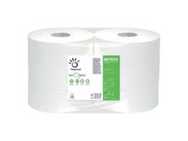 PAPERNET WC-Papier BioTech Jumbo Maxi 2-lagig, 6 Rollen