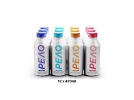 PEAQ Mix Bouteille en aluminium 12 x 473 ml
