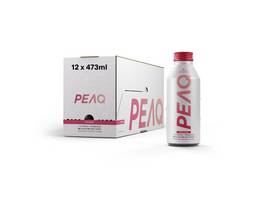 PEAQ Recharge Peach-Nectarine Bouteille d'aluminium 12 x 473 ml