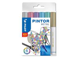 PILOT Marker Pintor Set Metallic M