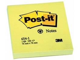 POST-IT Bloc-notes recycl. 76x76mm