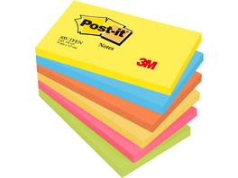 POST-IT Haftnotizen Energetic Collection 6 x 100 Blatt