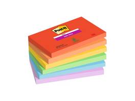 POST-IT Haftnotizen Super Sticky Playful Collection 6 x 90 Blatt