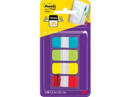 POST-IT Haftstreifen Index Strong Mini 4 x 10 Blatt