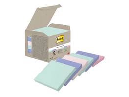 POST-IT Notes adhésives Recycling 6 x 100 feuilles