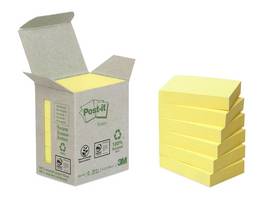 POST-IT Notes adhésives Recycling 6 x 100 feuilles