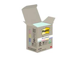 POST-IT Notes adhésives Recycling 6 x 100 feuilles