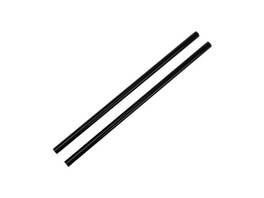 Pailles jetables noires en PP 25 cm, 250 pcs.