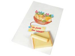 Papier pour emballer le fromage, 25 x 37 cm, 45 g/m2