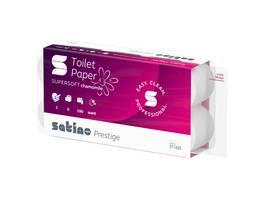 Papier toilette Satino prestige camomille, 3 couches, 150 coupons.