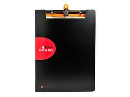 Plaque pince Exaboard A4 noir