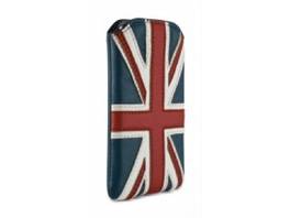 Pochette en cuir Proporta avec Union Jack pour iPhone 5 / 5S / SE - Mat