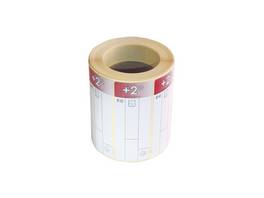 Prolabel +2°C, 80x30mm, détachable, Carton de 10 rouleaux
