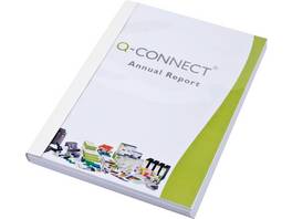 Q-CONNECT Chemises à reliure thermique A4, 20 pièces