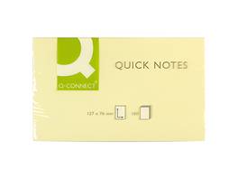 Q-CONNECT Notes adhésives 1 x 100 feuilles