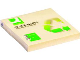Q-CONNECT Notes adhésives Recycling 1 x 100 feuilles