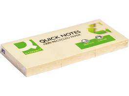 Q-CONNECT Notes adhésives Recycling 3 x 100 feuilles