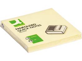 Q-CONNECT Notes adhésives Z Fanfolded 12 x 100 feuilles