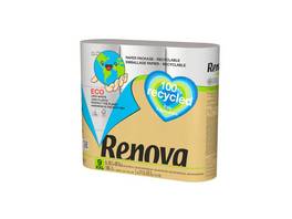 RENOVA Toilettenpapier XXL Eco Recycled, 3-lagig, 9 Rollen